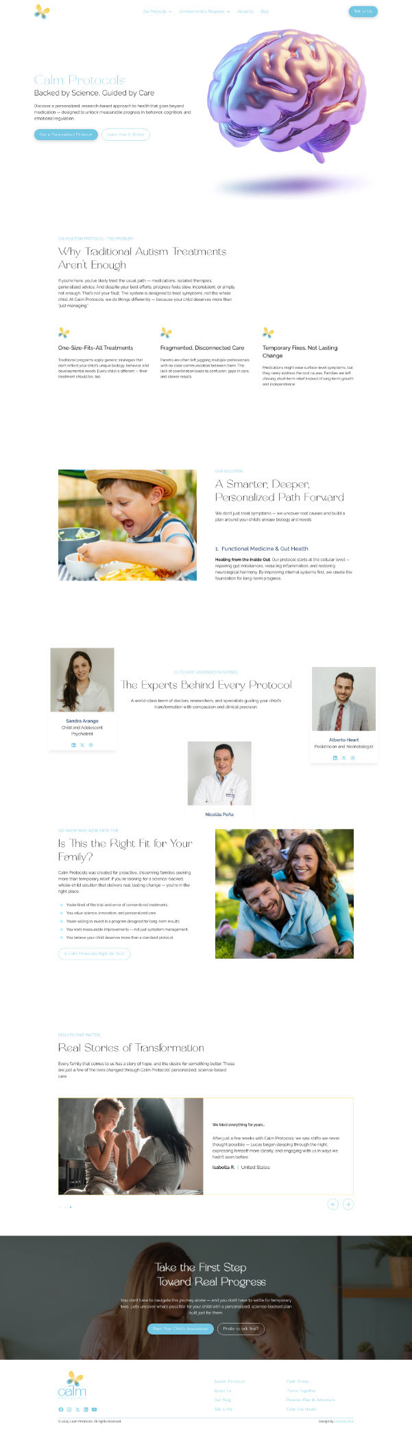 Calm Protocols Home Page